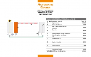 esempi installazione automatic center 8